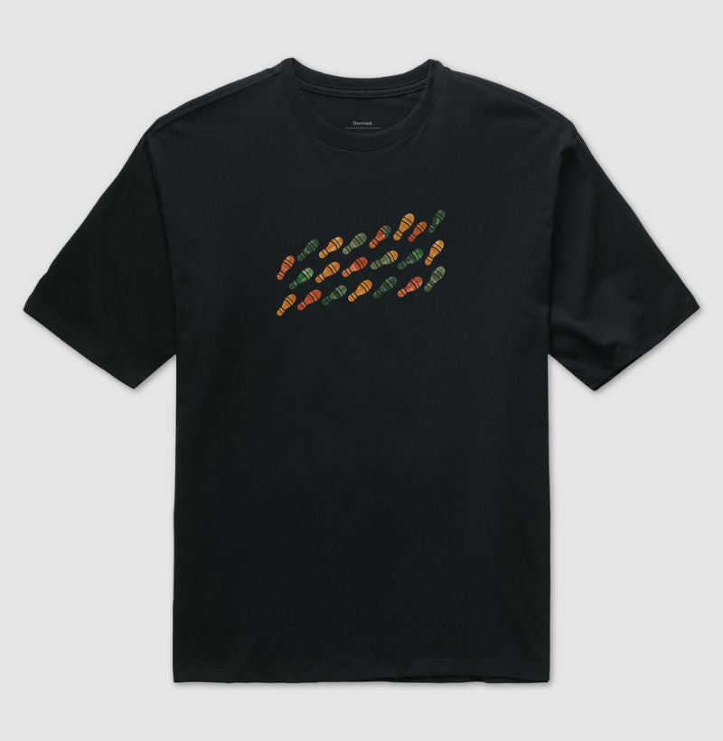 Camiseta Oversized - Passos que Ficaram