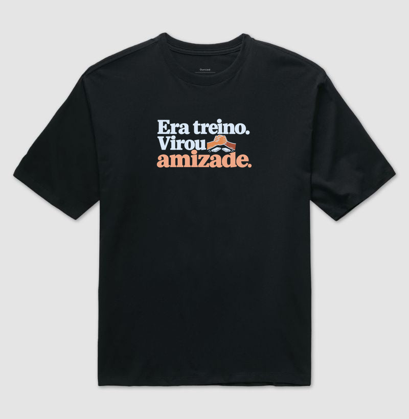 Camiseta Oversized - Amizade Salva
