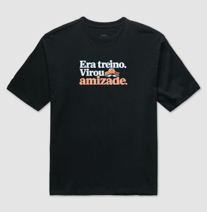 Camiseta Oversized - Amizade Salva