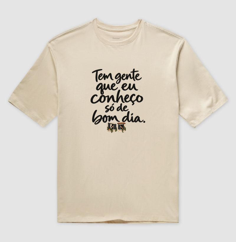 Camiseta Oversized - Bom Dia de Bairro