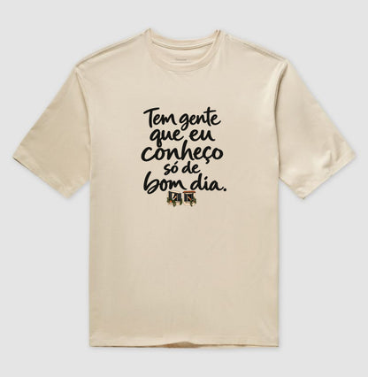 Camiseta Oversized - Bom Dia de Bairro