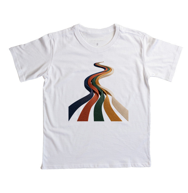 Camiseta Infantil - Quilômetros Compartilhados