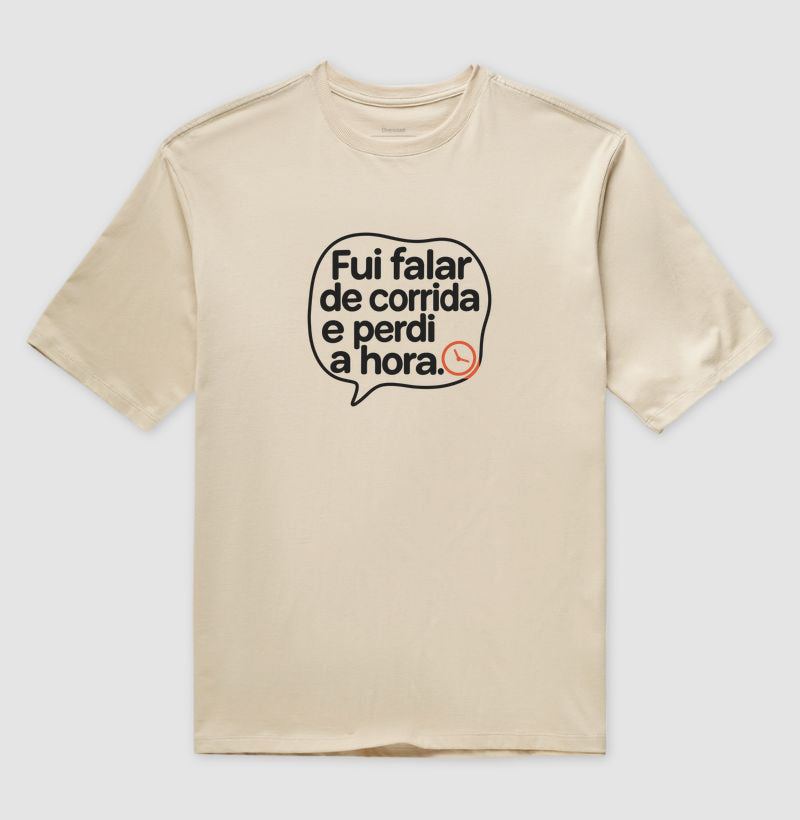 Camiseta Oversized - Assunto Preferido