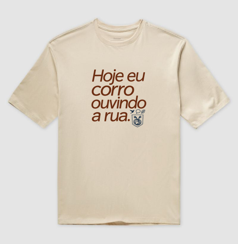 Camiseta Oversized - Música Guardada