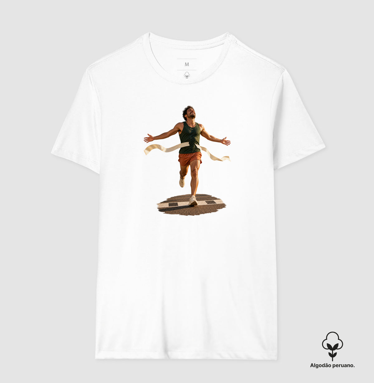 Camiseta Algodão Peruano - Chegada Particular