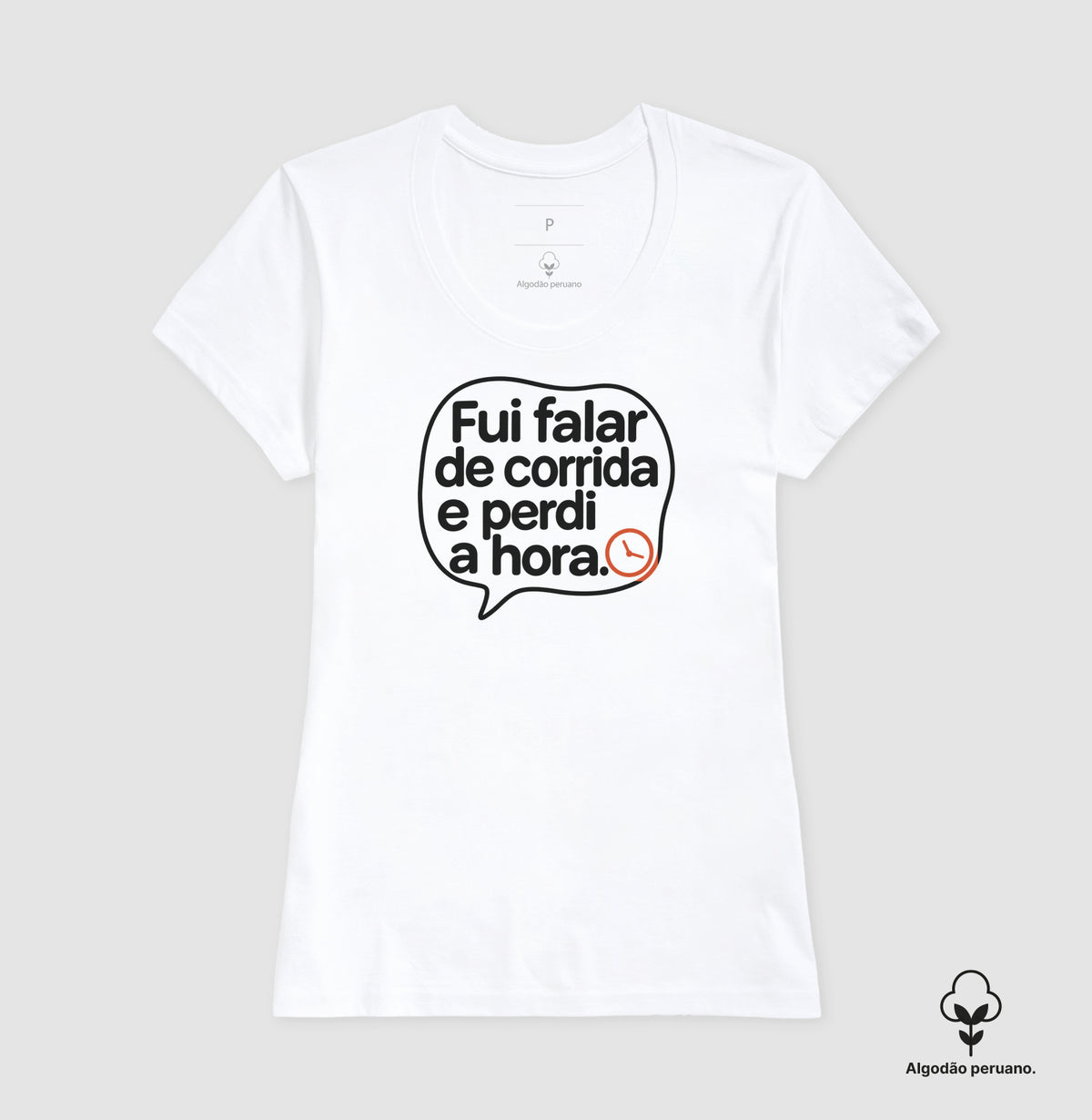 Camiseta Algodão Peruano - Assunto Preferido
