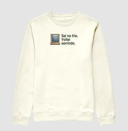 Suéter Moletom - Volta no Frio, Off White