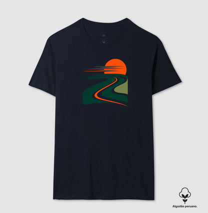 Camiseta Algodão Peruano - Pulso do Percurso