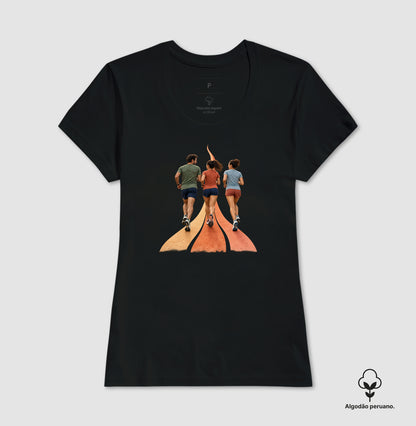 Camiseta Algodão Peruano - Último Quilômetro Juntos