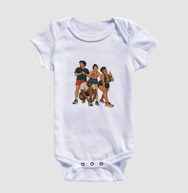 Body Infantil - Foto Antes da Largada