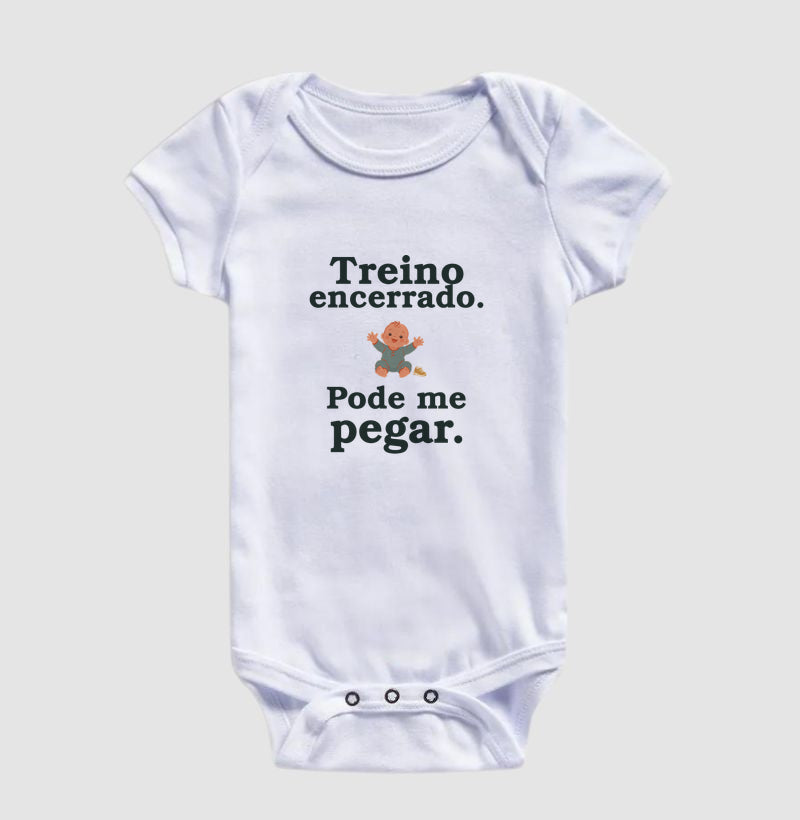 Body Infantil - Hora de Pegar, Branca