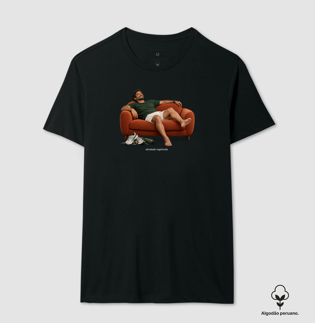 Camiseta Algodão Peruano - Recuperação Ativa