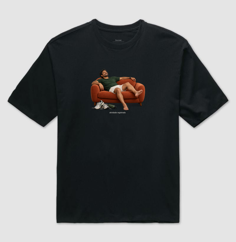 Camiseta Oversized - Recuperação Ativa