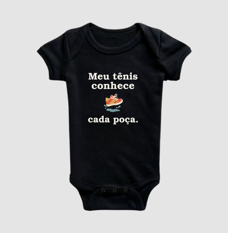 Body Infantil - Conhecedor de Poças