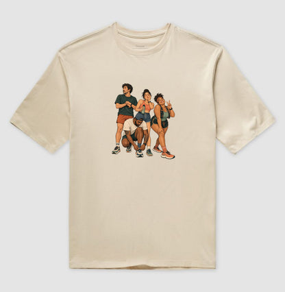 Camiseta Oversized - Foto Antes da Largada
