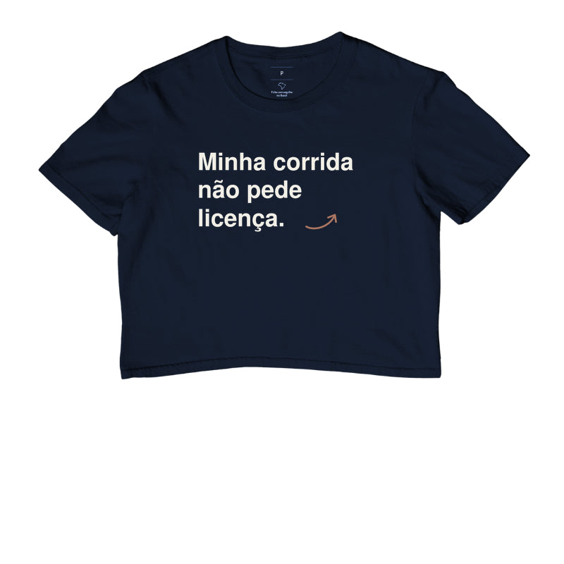 Cropped - Sem Licença, Marinho