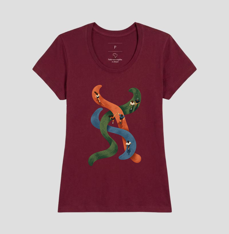 Camiseta Unissex - Rotas que se Cruzam