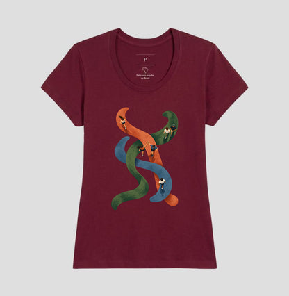 Camiseta Unissex - Rotas que se Cruzam