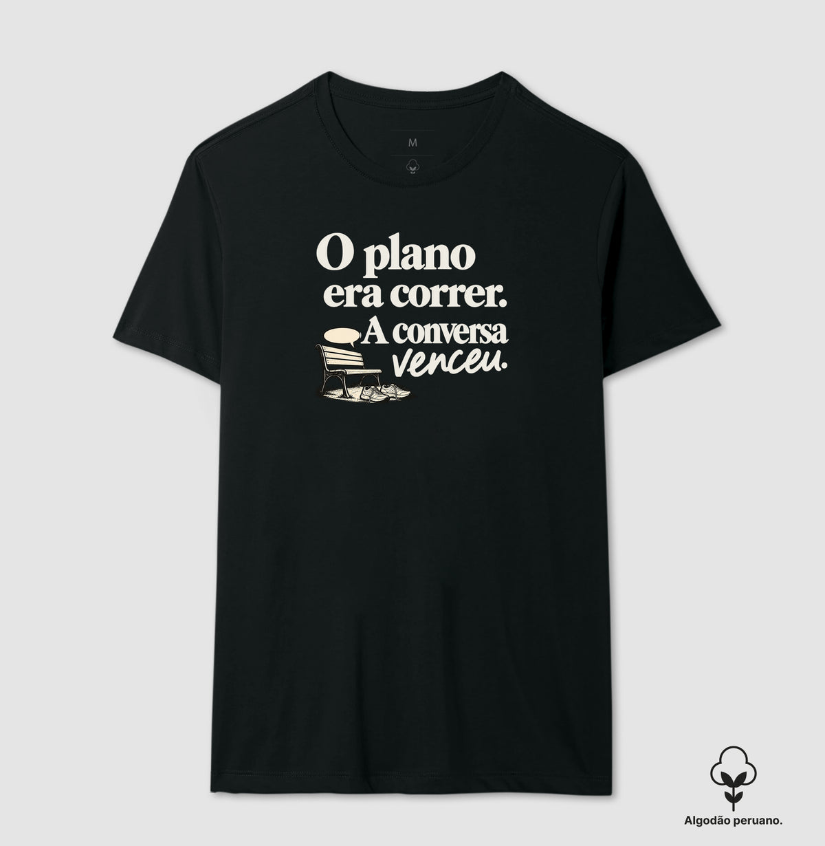 Camiseta Algodão Peruano - Planejamento Generoso