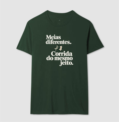 Camiseta Unissex - Par Diferente, Masculino, Verde