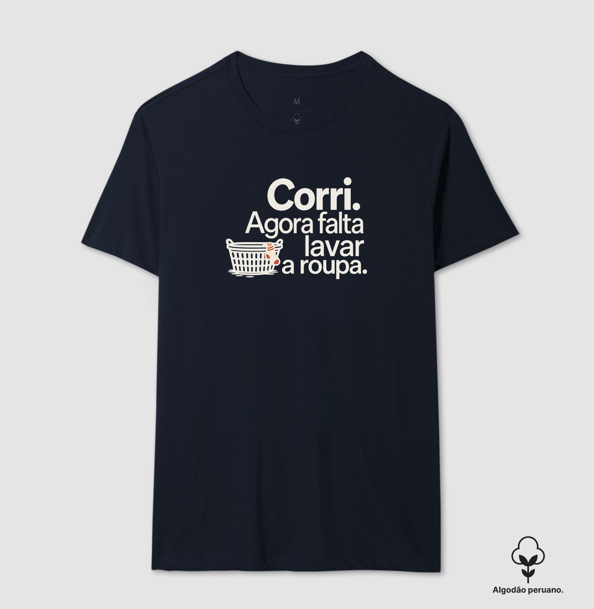 Camiseta Algodão Peruano - Roupa no Varal