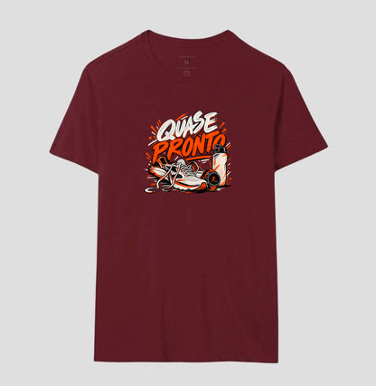 Camiseta Unissex - Cinco Minutos Para Sair