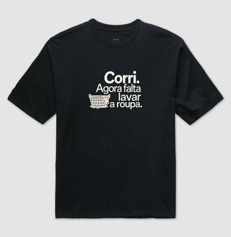 Camiseta Oversized - Roupa no Varal