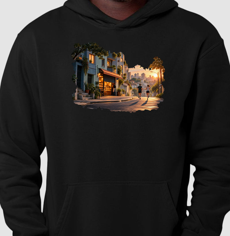 Hoodie Moletom - A Cidade Acorda