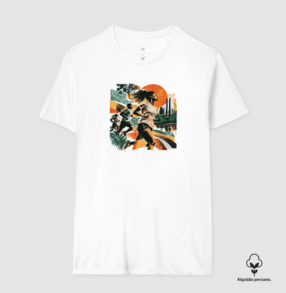 Camiseta Algodão peruano - Primeira luz