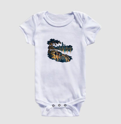 Body Infantil - Noite Refletiva, Branca