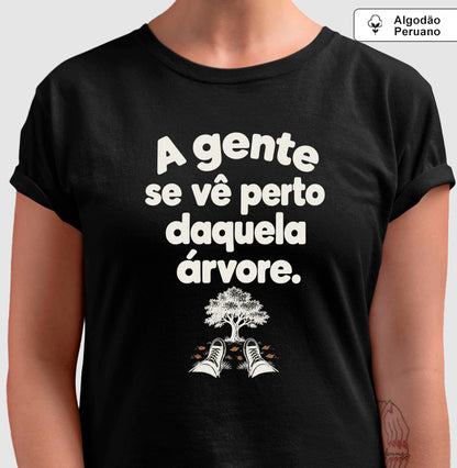 Camiseta Algodão Peruano - Ponto de Encontro