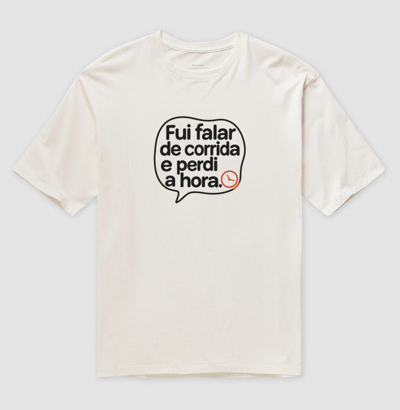 Camiseta Oversized - Assunto Preferido