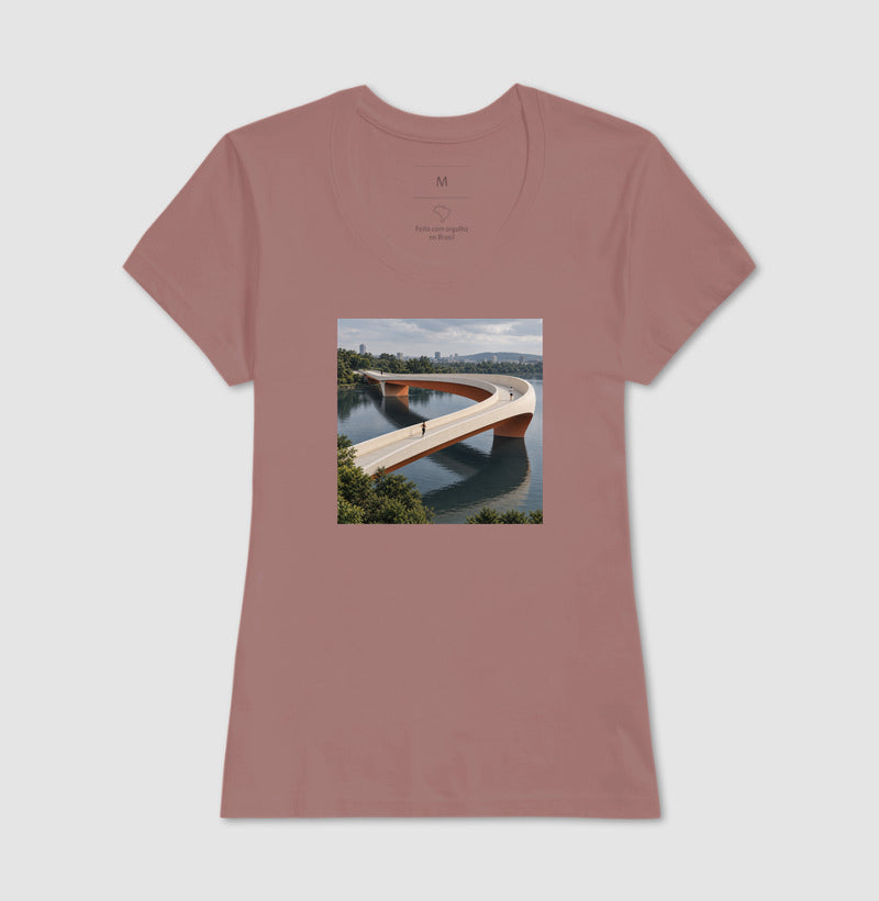 Camiseta Unissex - Pontes e Voltas