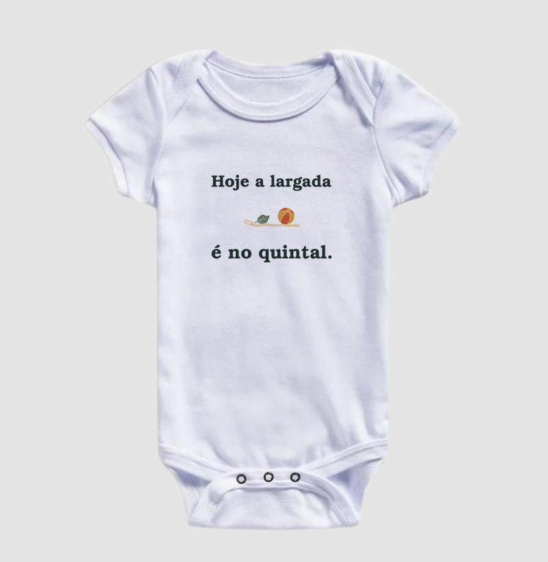 Body Infantil - Largada do Quintal
