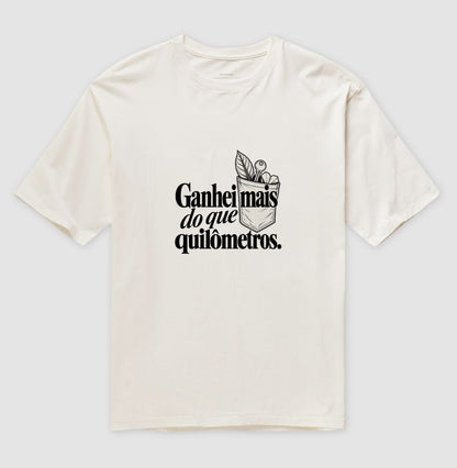 Camiseta Oversized - Conquista de Rua — Off White