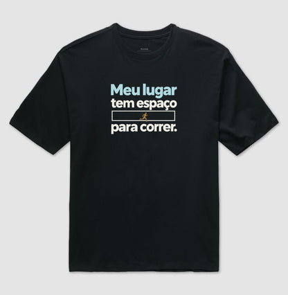 Camiseta Oversized - Lugar para Correr