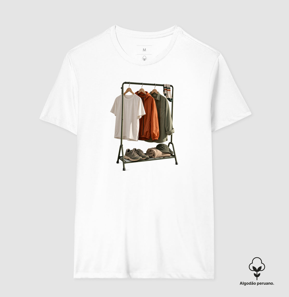 Camiseta Algodão Peruano - Guarda-Roupa Runner