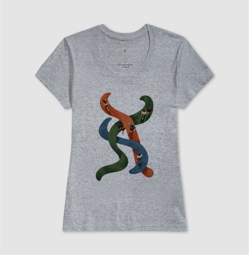Camiseta Unissex - Rotas que se Cruzam