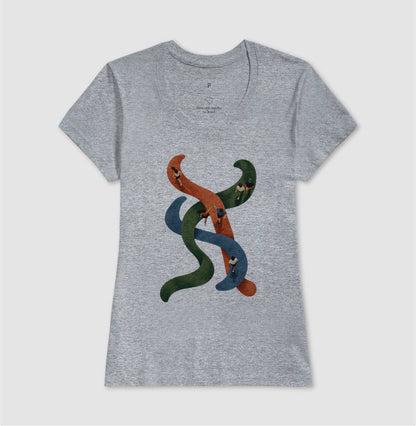 Camiseta Unissex - Rotas que se Cruzam