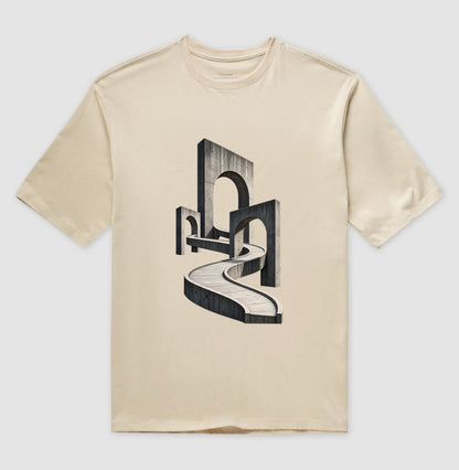 Camiseta Oversized - Horizonte de Concreto
