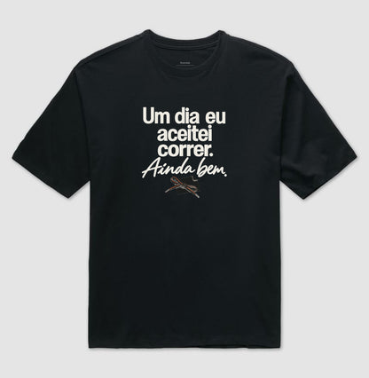 Camiseta Oversized - Primeiro Convite, Preta