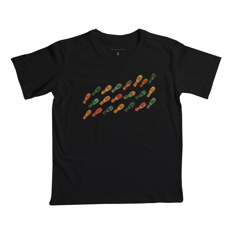 Camiseta Infantil - Passos que Ficaram