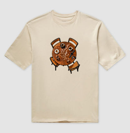 Camiseta Oversized - Café Depois do Corre