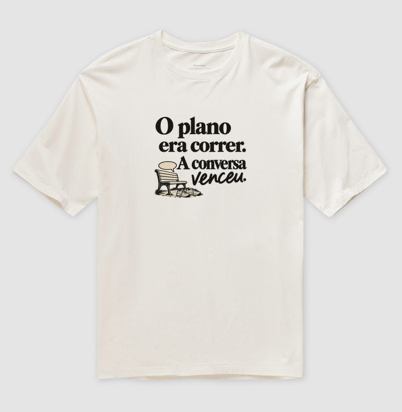Camiseta Oversized - Planejamento Generoso
