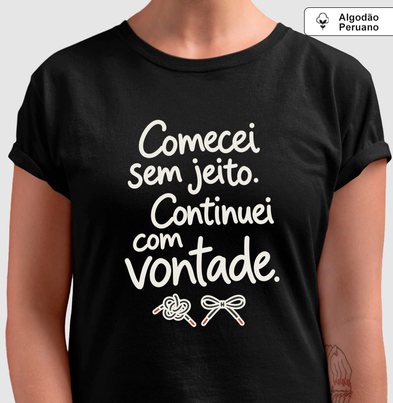 Camiseta Algodão Peruano - Outro Começo