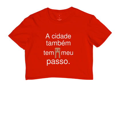 Cropped - Passo na Cidade, Vermelho