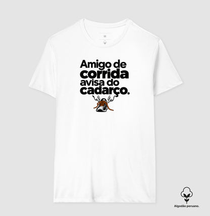 Camiseta Algodão Peruano - Cuidado Pequeno