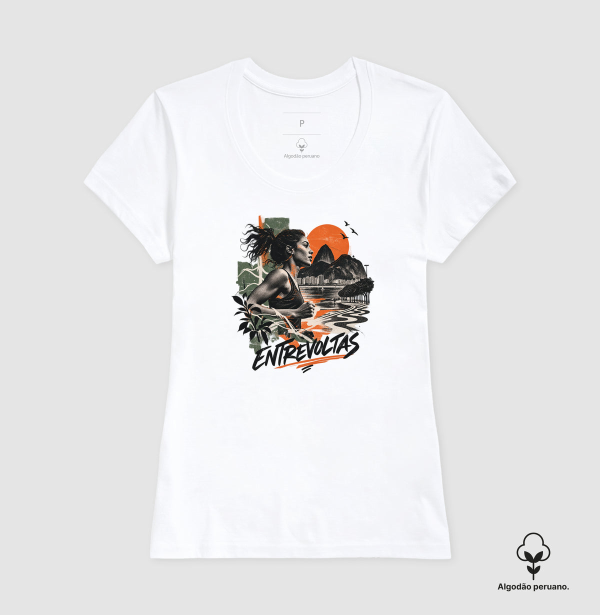 Camiseta Algodão Peruano