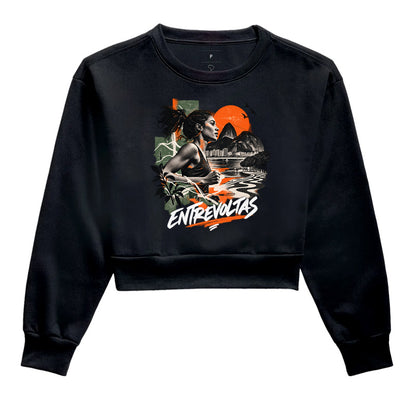 Cropped moletom - Entrevoltas em Movimento