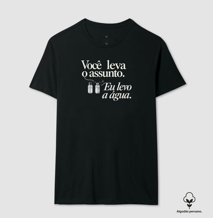Camiseta Algodão Peruano - Dupla Combinada